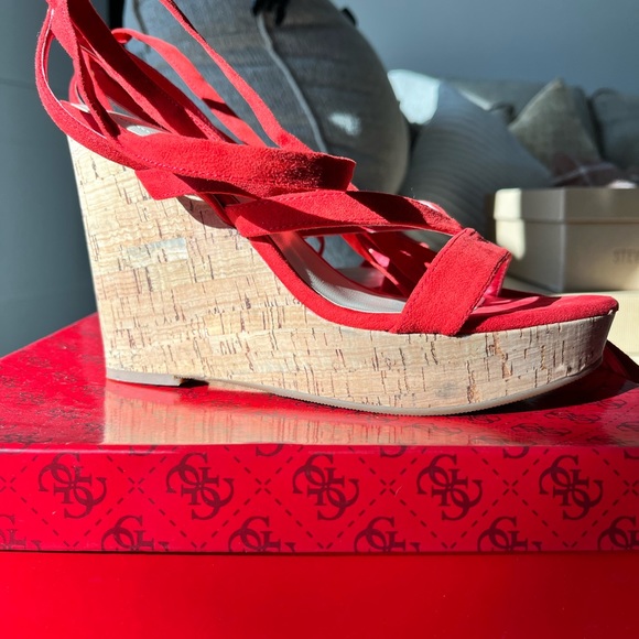 Guess lace up wedges - Picture 4 of 8